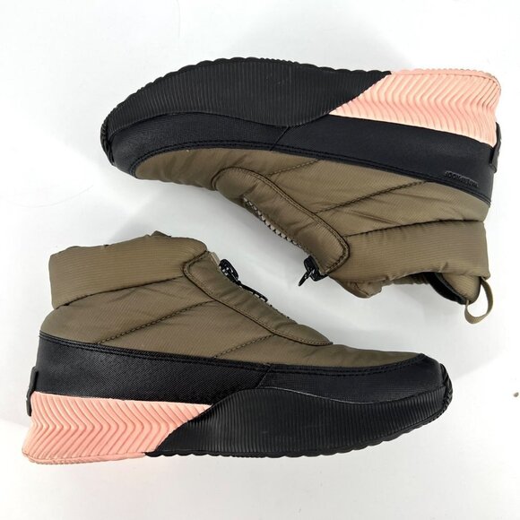 SOREL Out N About III Puffy Women's Boots Sage / Black Size 10‎ - Picture 3 of 9